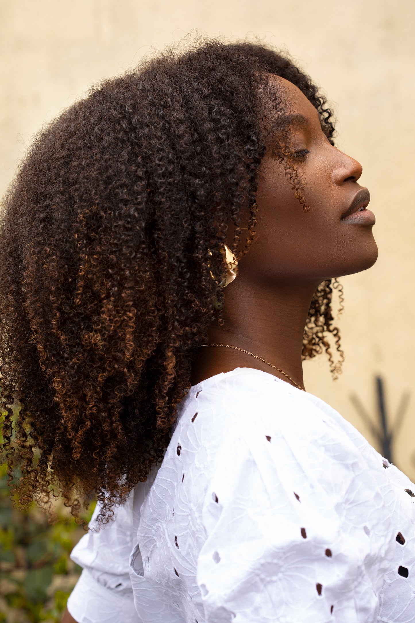 Imany V-part wig