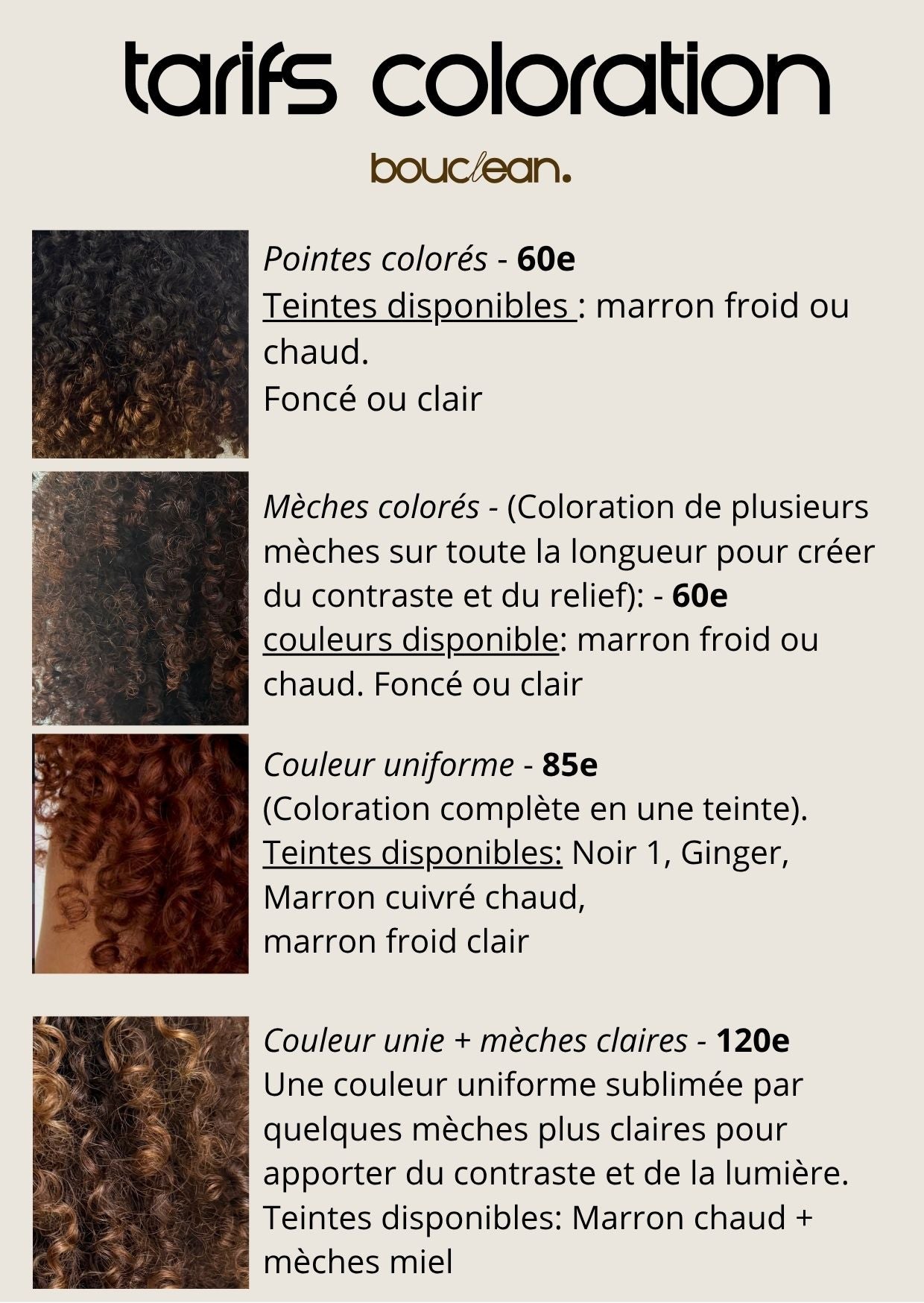 Commande sur mesure (délai 14 jours)