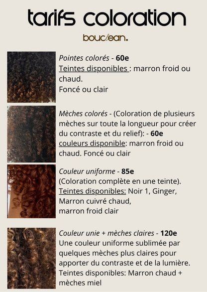 Commande sur mesure (délai 14 jours)